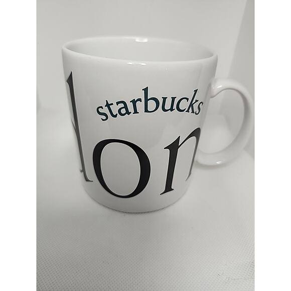 Starbucks Coffee Mug City Collector Series 2002 Green London England Large - Picture 3 of 6